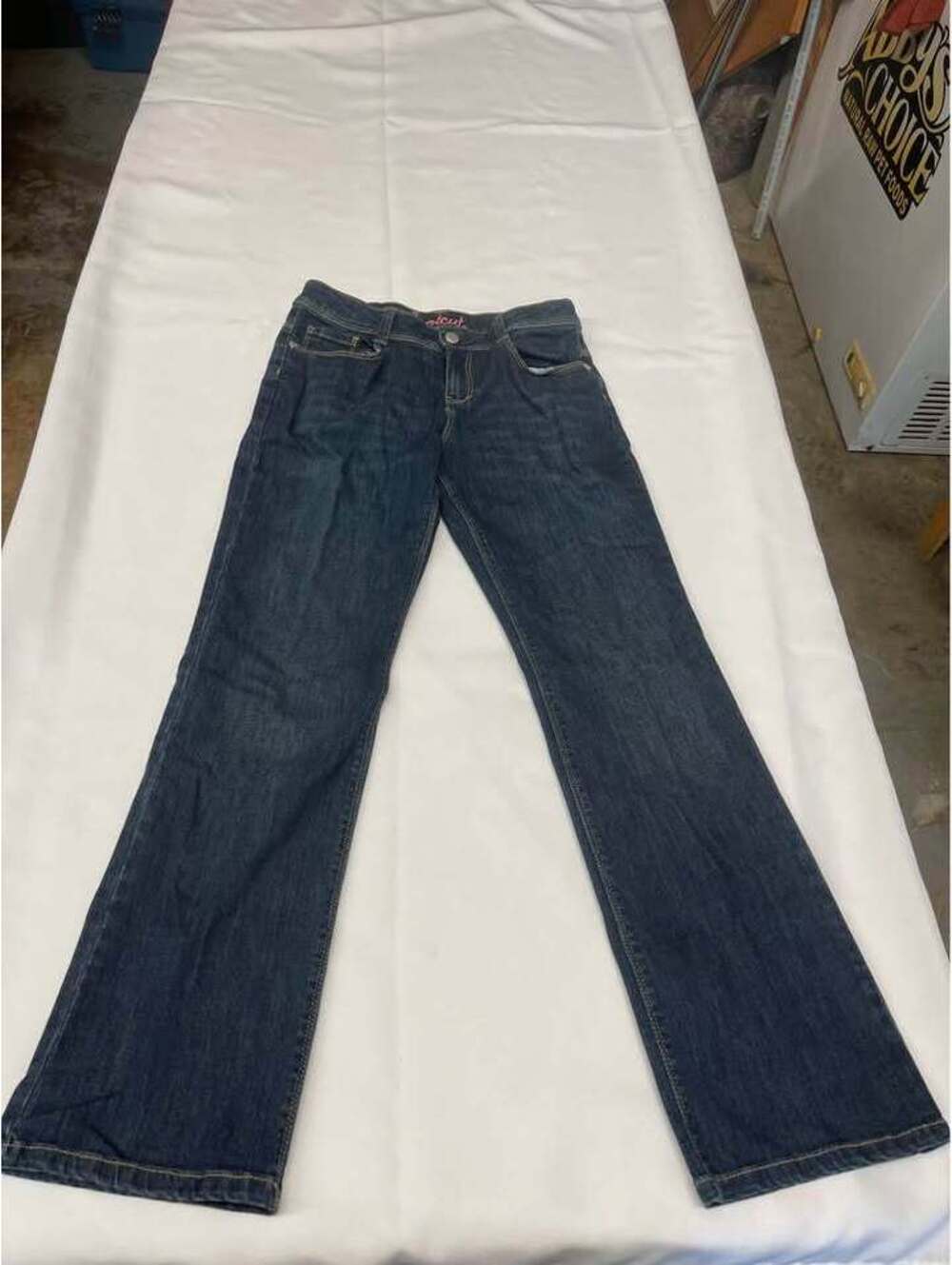 Gymboree Girls Size 12 Bootcut Dark Wash Jeans